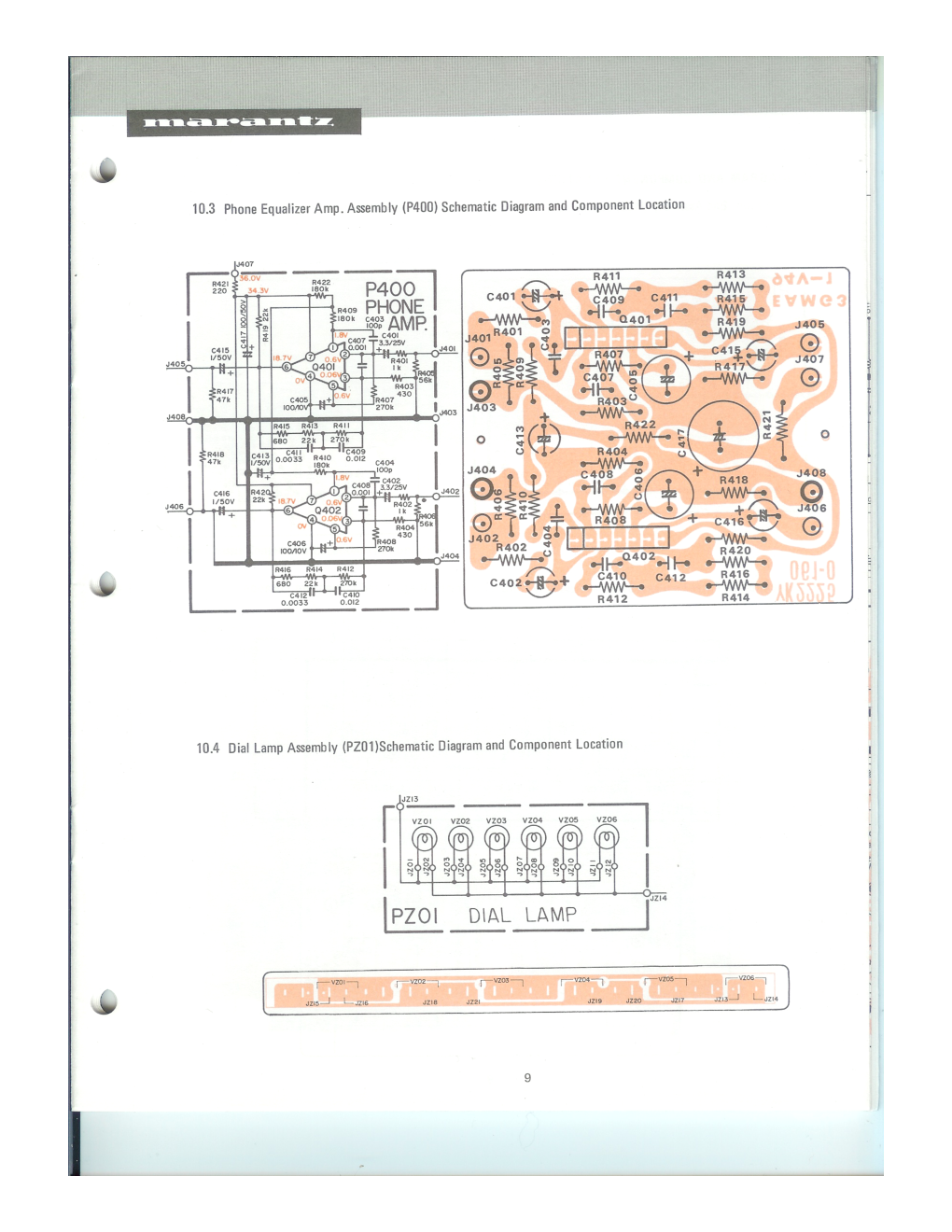 马兰士MARANTZ 2216B音响电路图-9