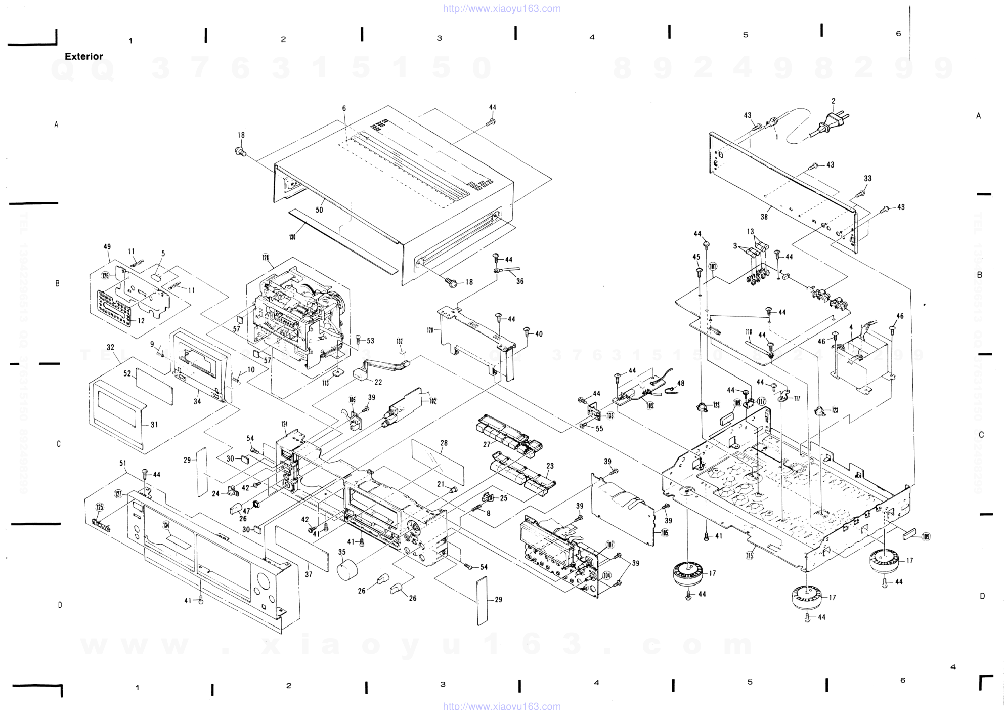 先锋PIONEER CT-777-S电路图-2 先锋PIONEER CT-777-S电路图-2