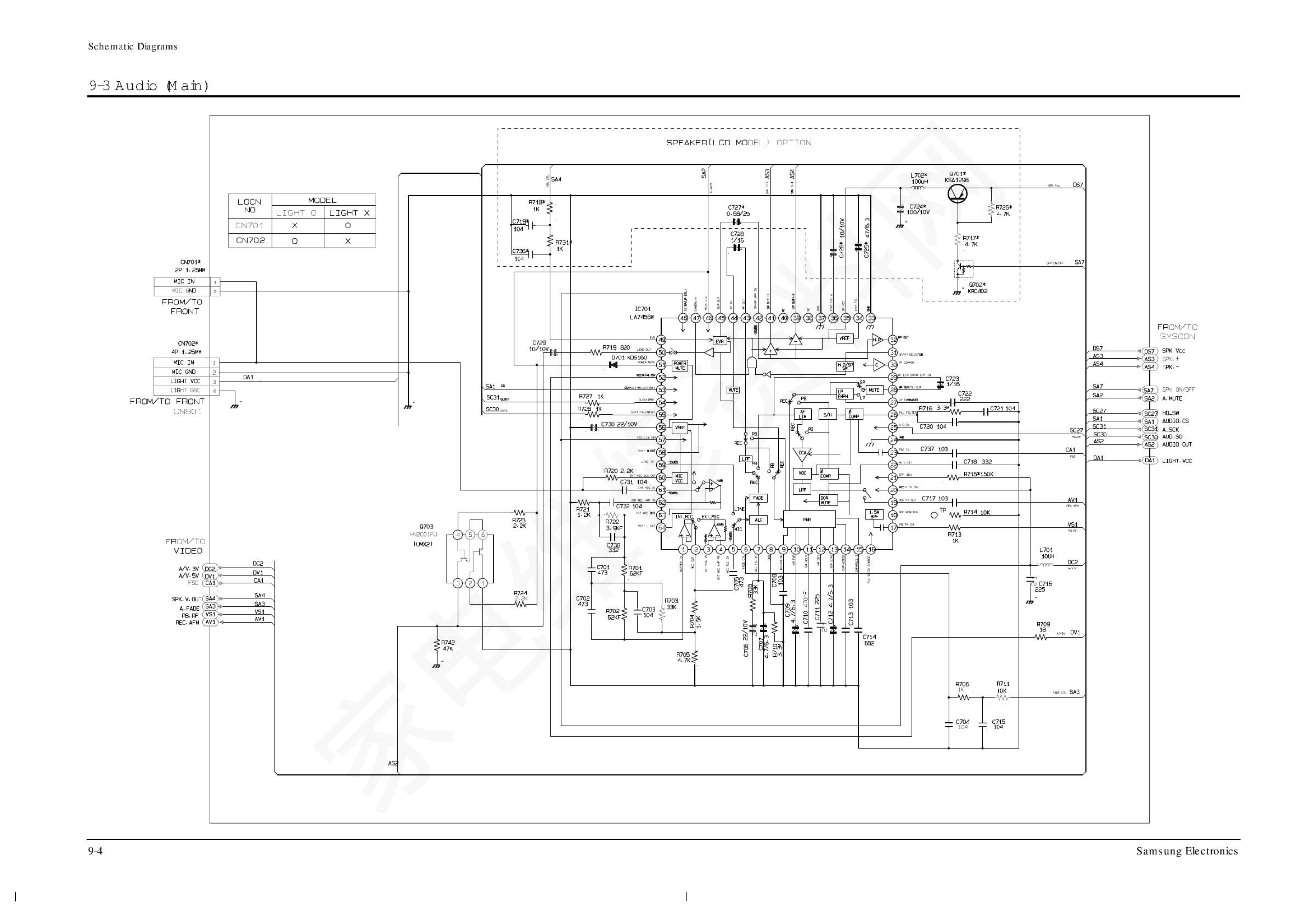 Samsung SC-L770摄像机电路图-3