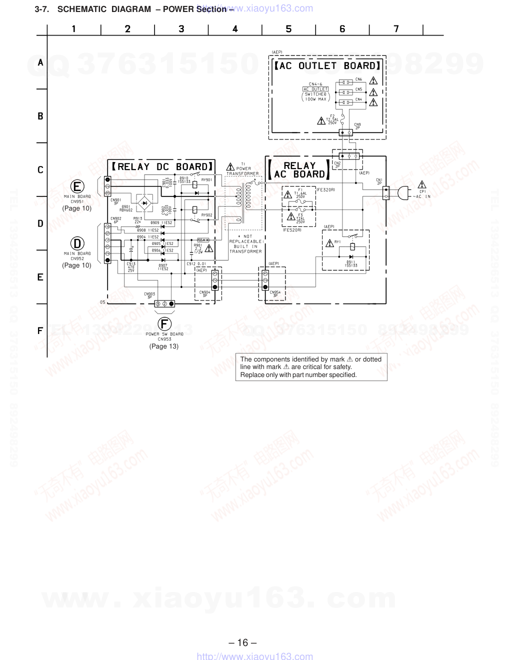 索尼SONY TA-FE320R音响电路原理图-9