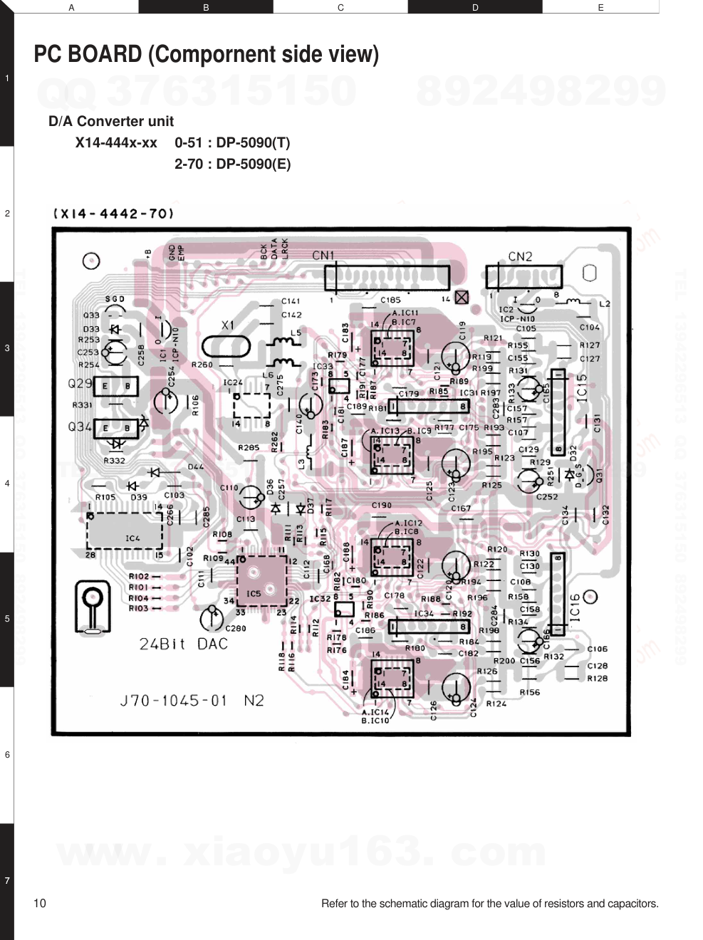 建伍KENWOOD DP-4090 CD播放机电路图-9