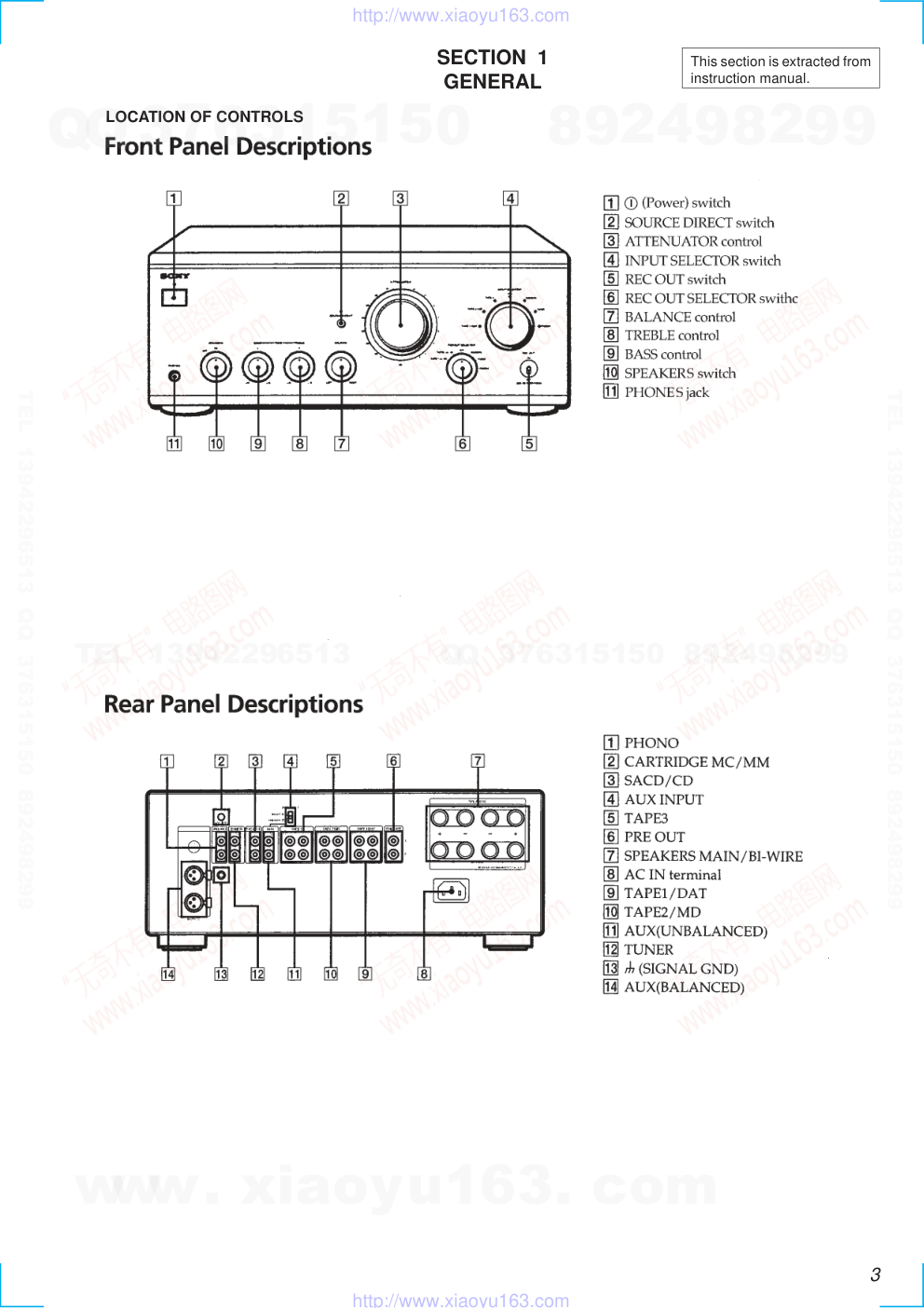 索尼SONY TA-FA777ES音响电路原理图-2