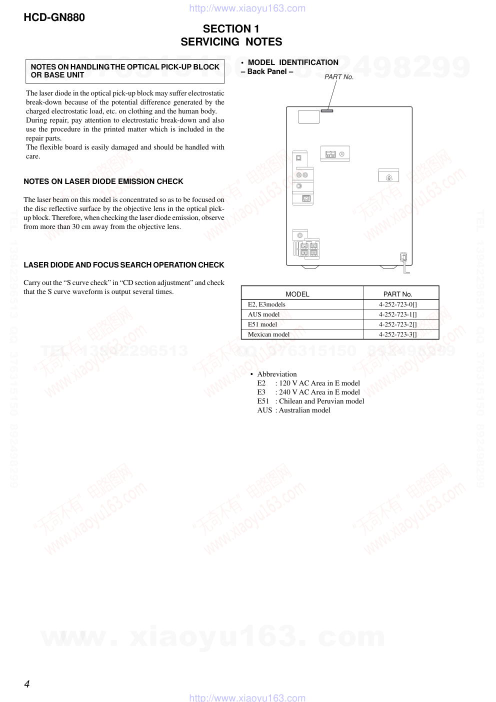 索尼SONY HCD-GN880音响图纸-3