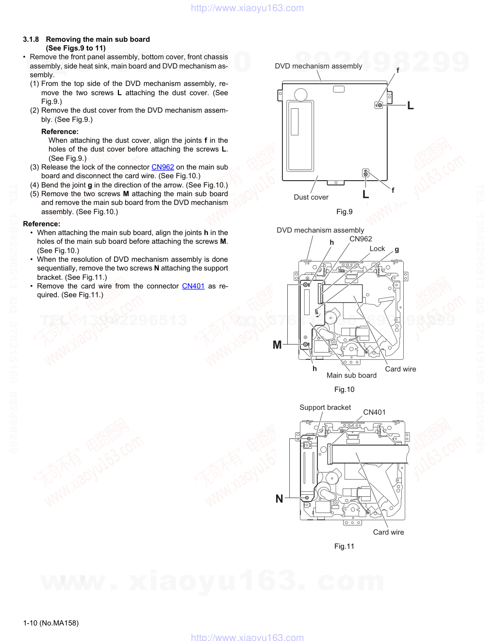 胜利JVC KD-DV6105 CDDVD播放器电路图-9 胜利JVC KD-DV6105 CDDVD播放器电路图-9