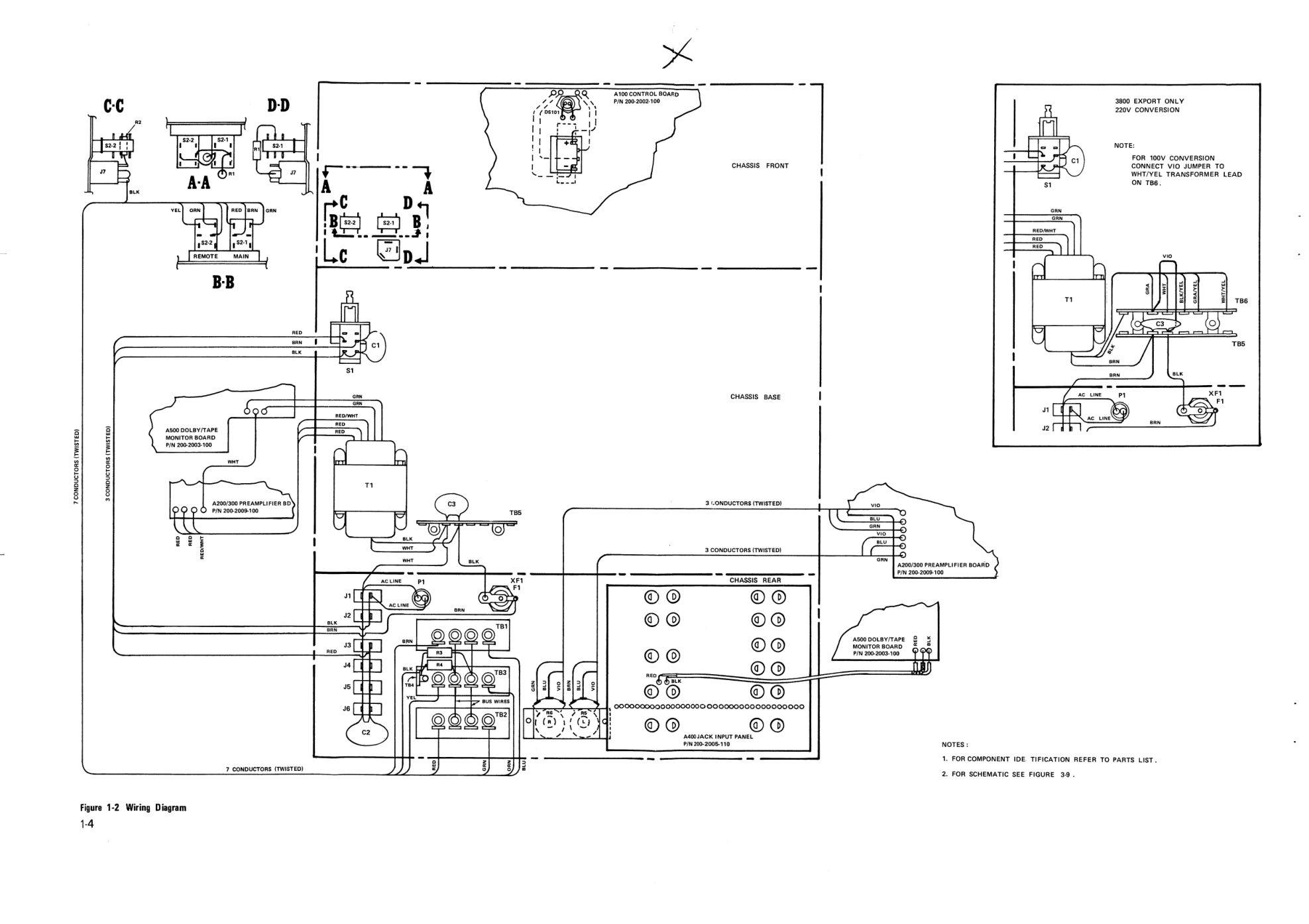 马兰士MARANTZ 3800音响服务手册-8