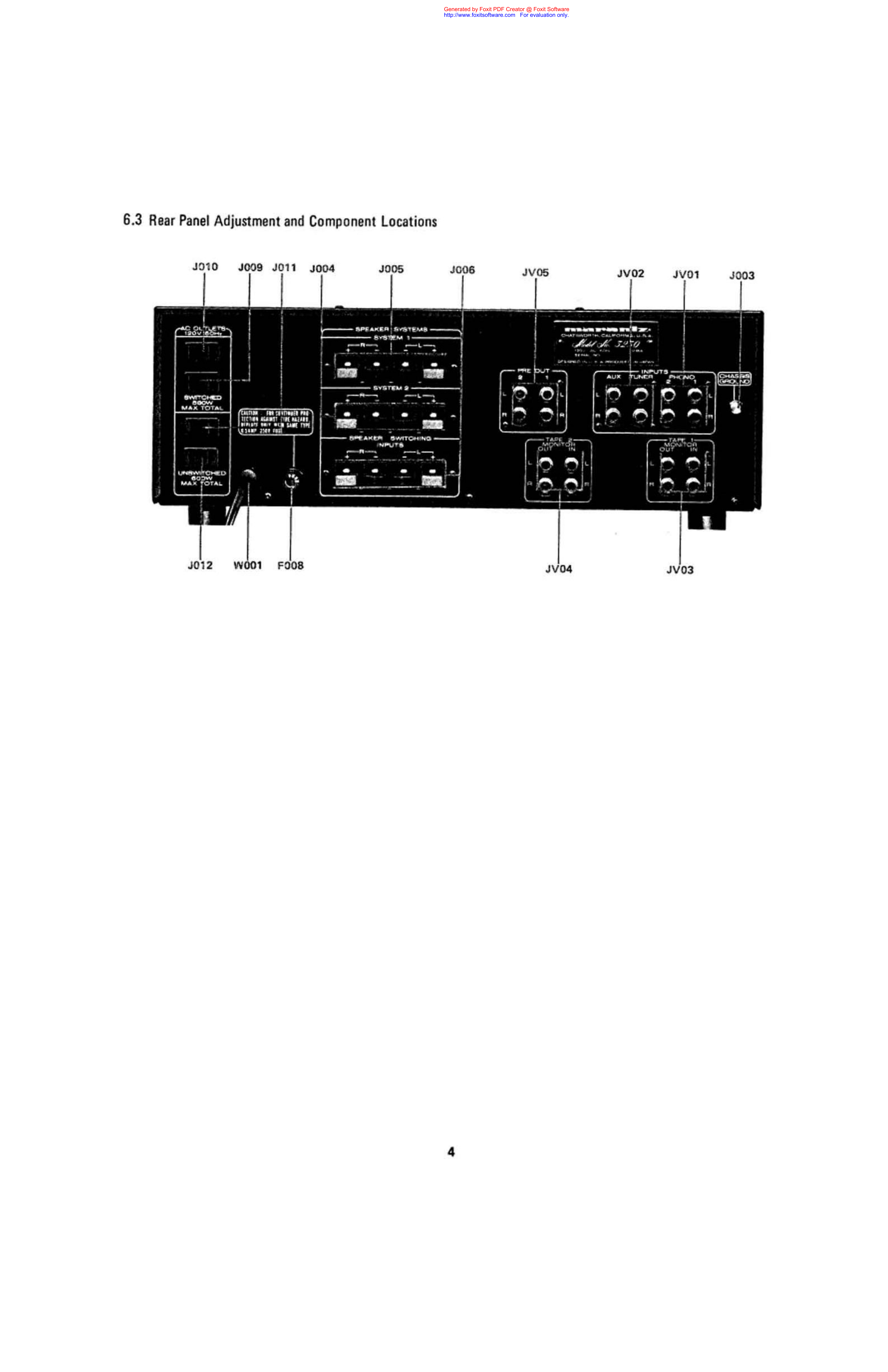 马兰士MARANTZ 3250音响服务手册-5