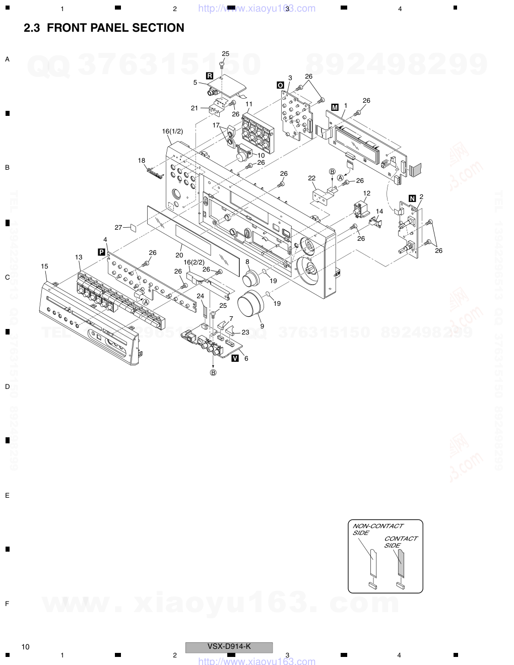 先锋PIONEER VSX-D814-K电路图-9 先锋PIONEER VSX-D814-K电路图-9