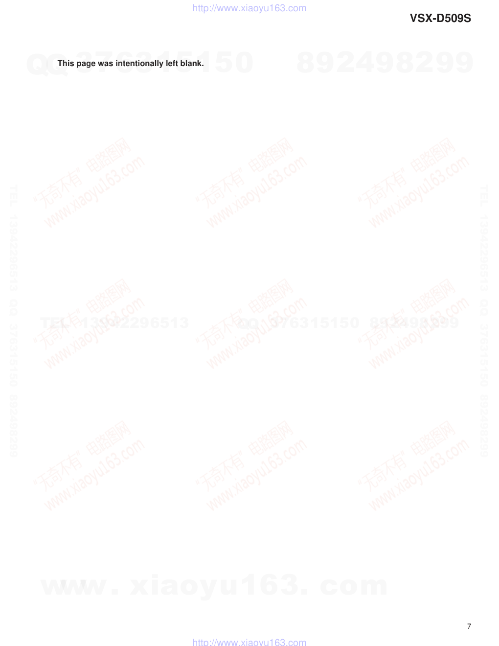 先锋PIONEER VSX-D509S电路图-6 先锋PIONEER VSX-D509S电路图-6