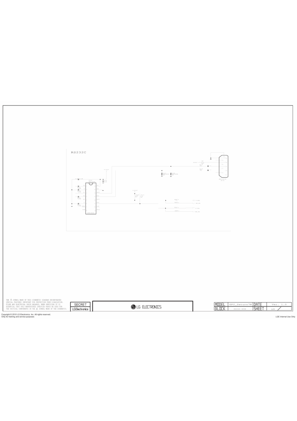 LG 47LE5300-CA液晶电视电路图-9 LG 47LE5300-CA液晶电视电路图-9