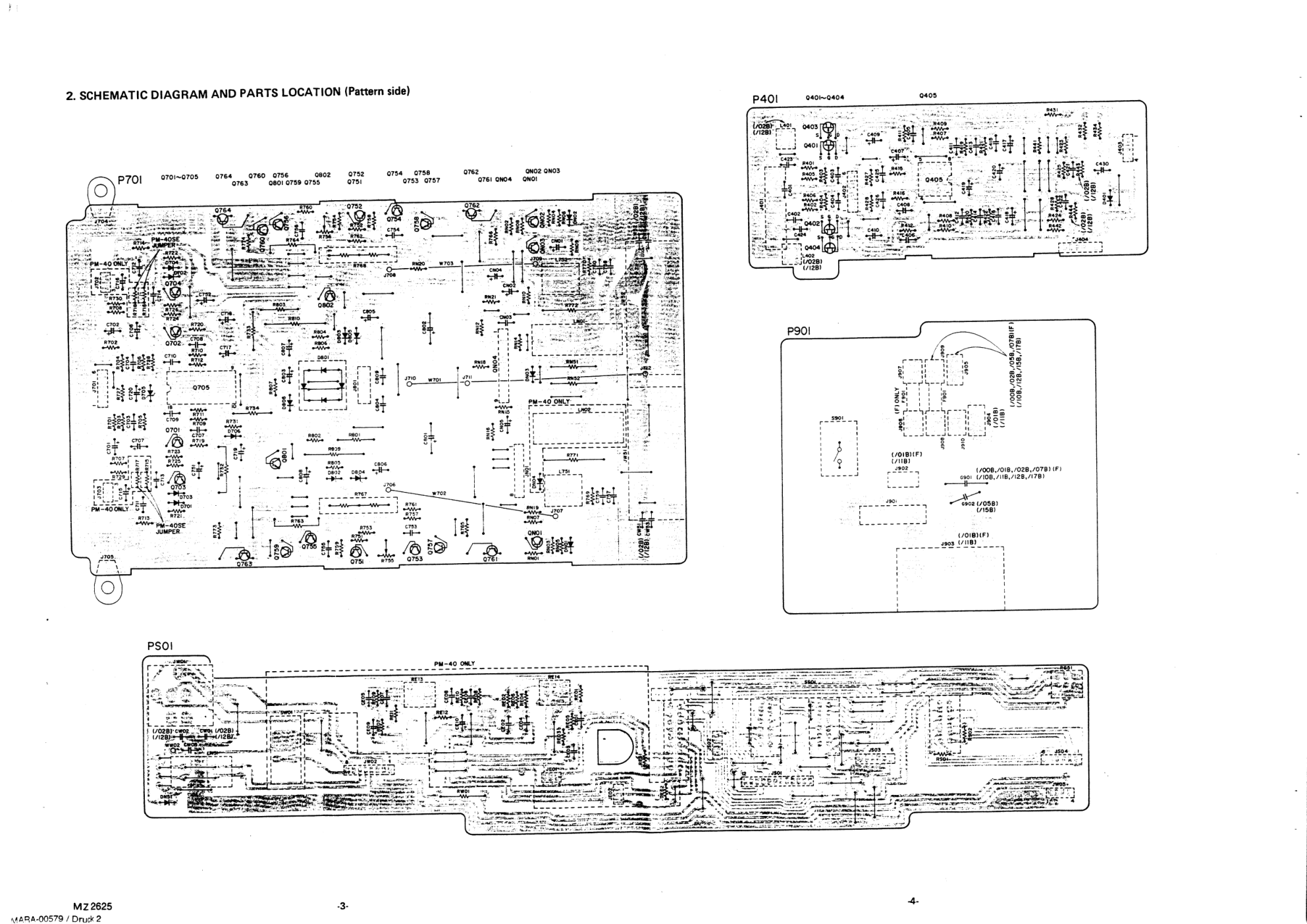 马兰士MARANTZ PM4201B音响电路图-6