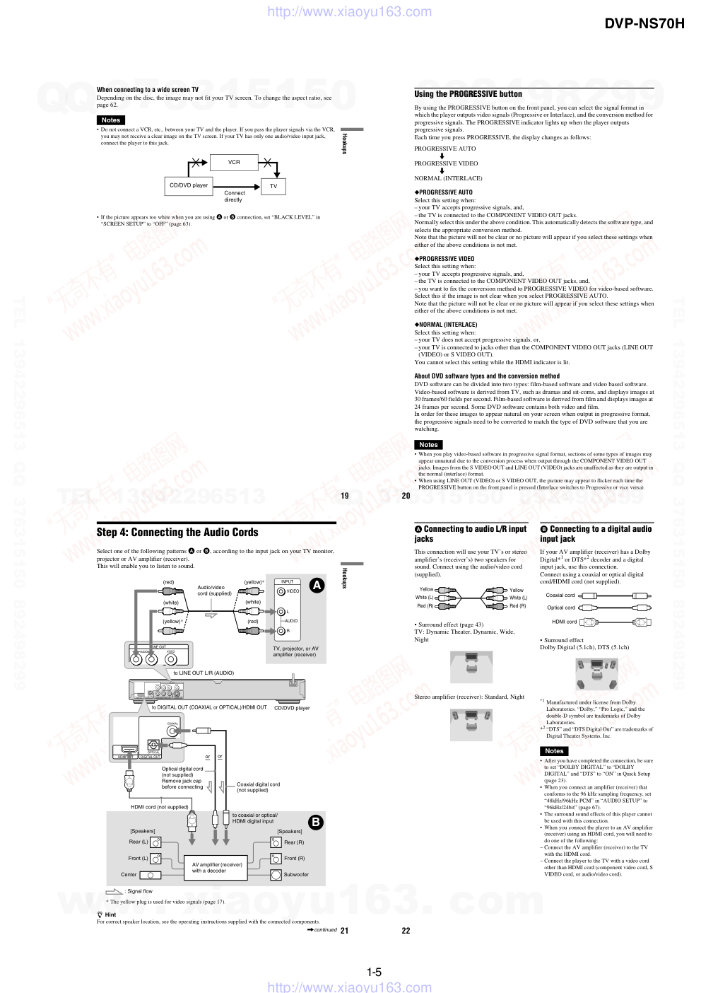 索尼SONY DVP-NS70H音响电路原理图-9 索尼SONY DVP-NS70H音响电路原理图-9