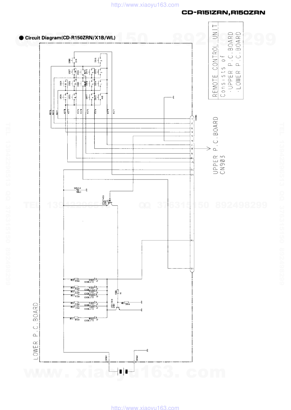 先锋PIONEER CD-R151ZRN音响电路原理图-3 先锋PIONEER CD-R151ZRN音响电路原理图-3