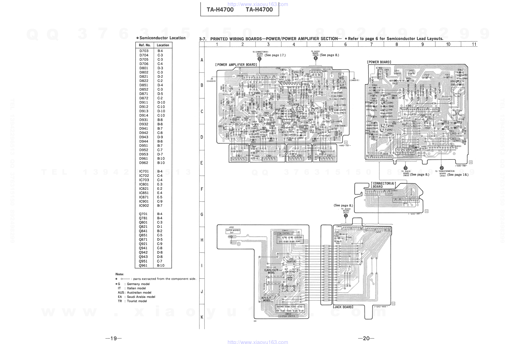 索尼SONY TA-H4700音响电路原理图-9