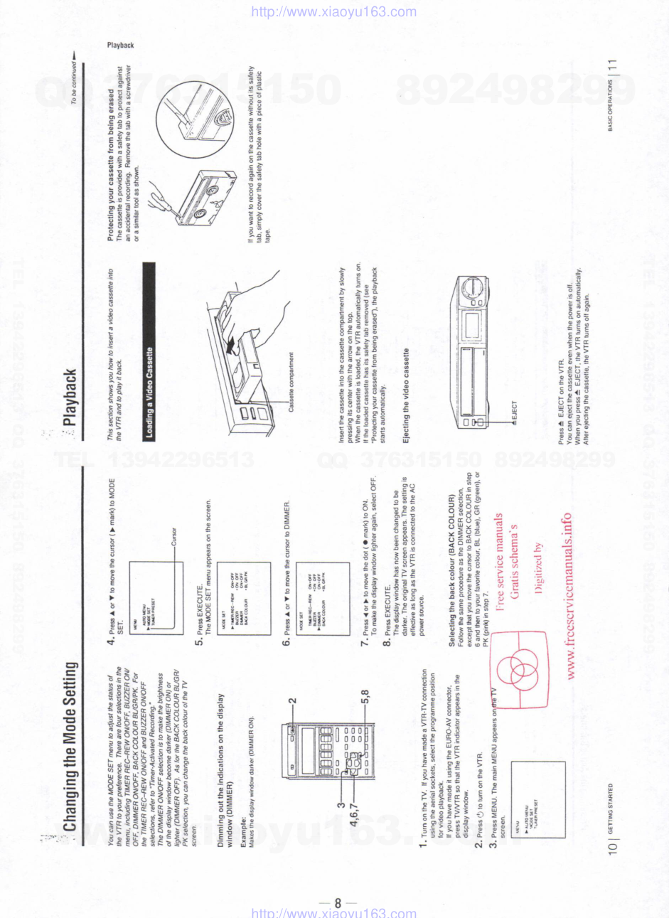 索尼SONY SLV-EI录像机维修资料-7