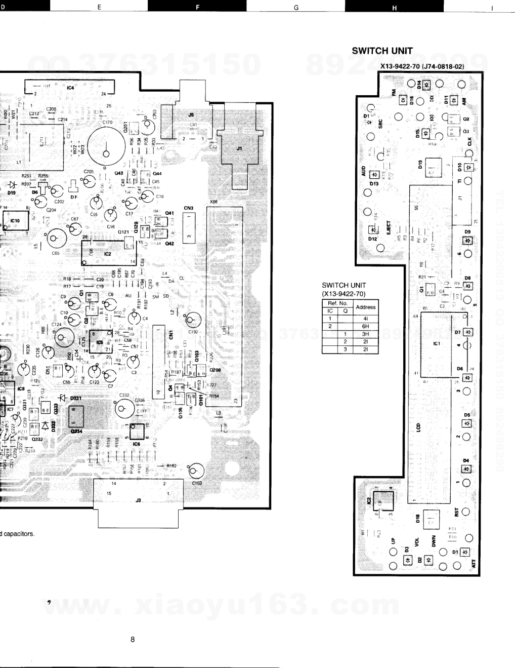 建伍KENWOOD KRC-477RY磁带录放机电路图-7 建伍KENWOOD KRC-477RY磁带录放机电路图-7