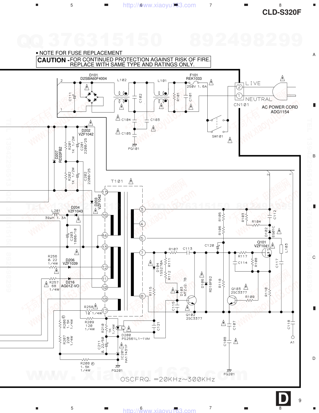 先锋PIONEER CLD-S320F电路图-8 先锋PIONEER CLD-S320F电路图-8