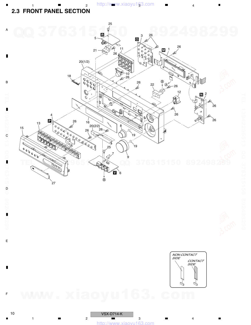 先锋PIONEER VSX-D714-K电路图-9 先锋PIONEER VSX-D714-K电路图-9