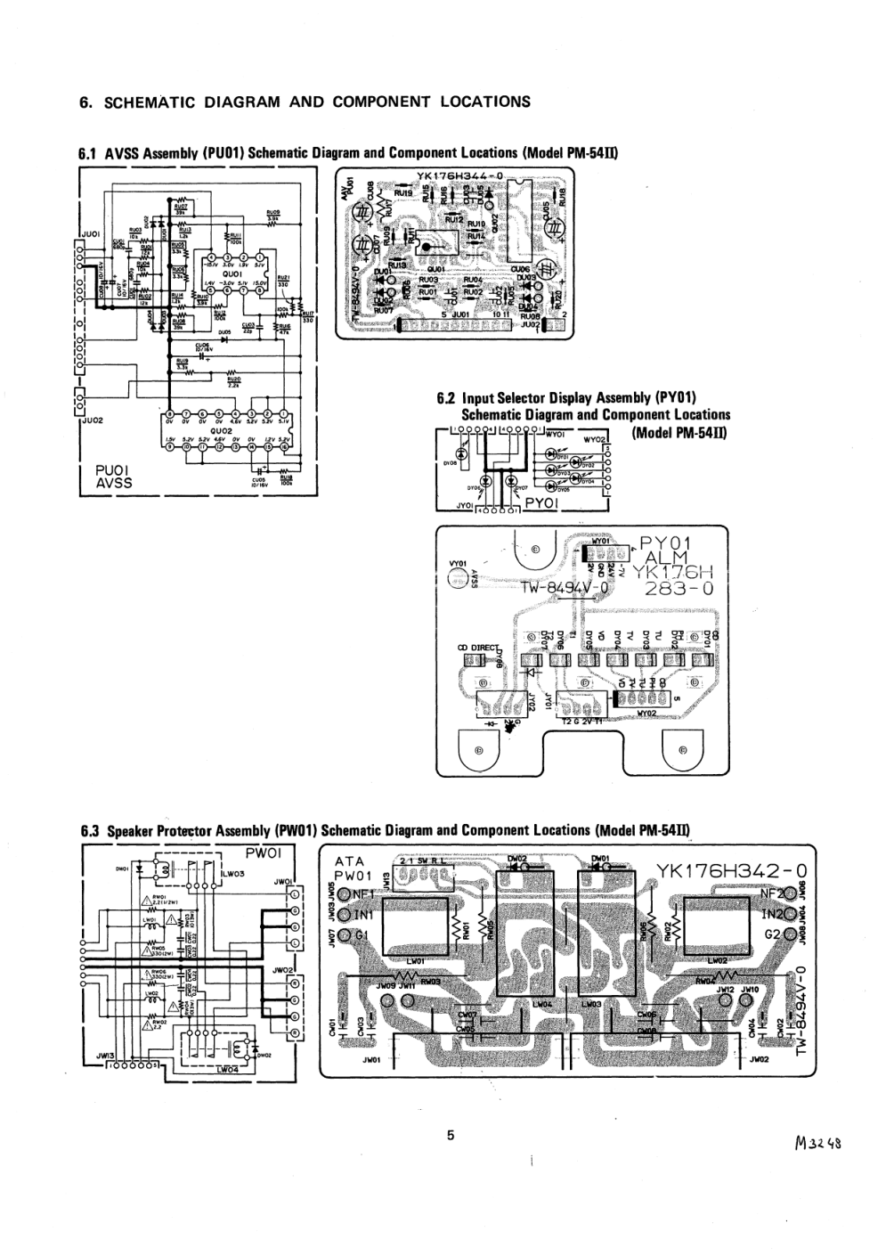 马兰士MARANTZ PM64II音响电路图-7 马兰士MARANTZ PM64II音响电路图-7