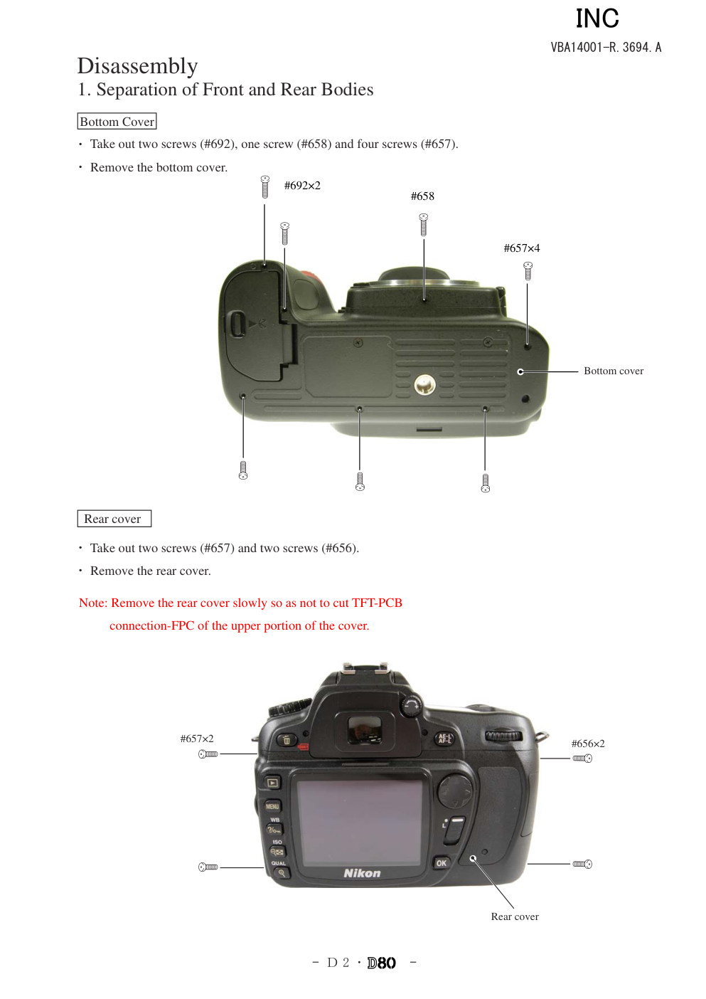 尼康D80数码相机维修手册-5 尼康D80数码相机维修手册-5