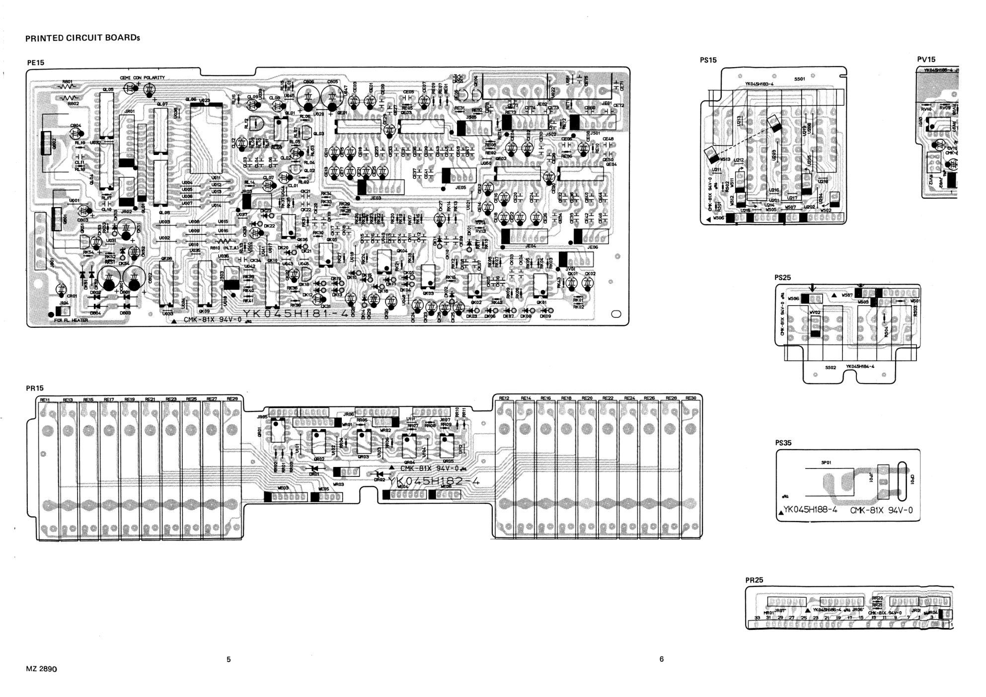 马兰士MARANTZ EQ51501B音响电路图-4 马兰士MARANTZ EQ51501B音响电路图-4