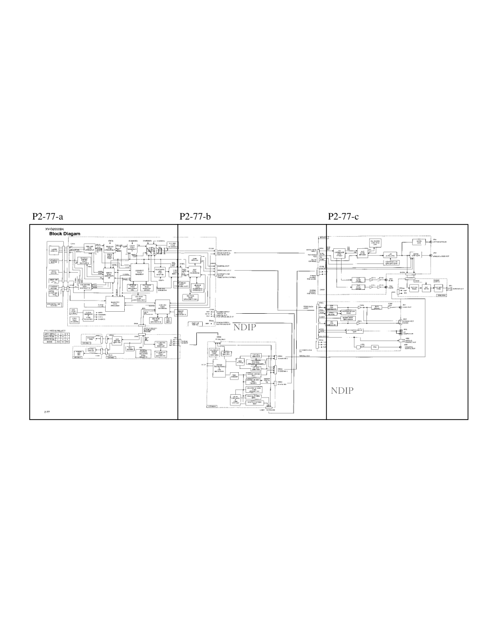 胜利JVC XV-D2000BK音响电路原理图-0