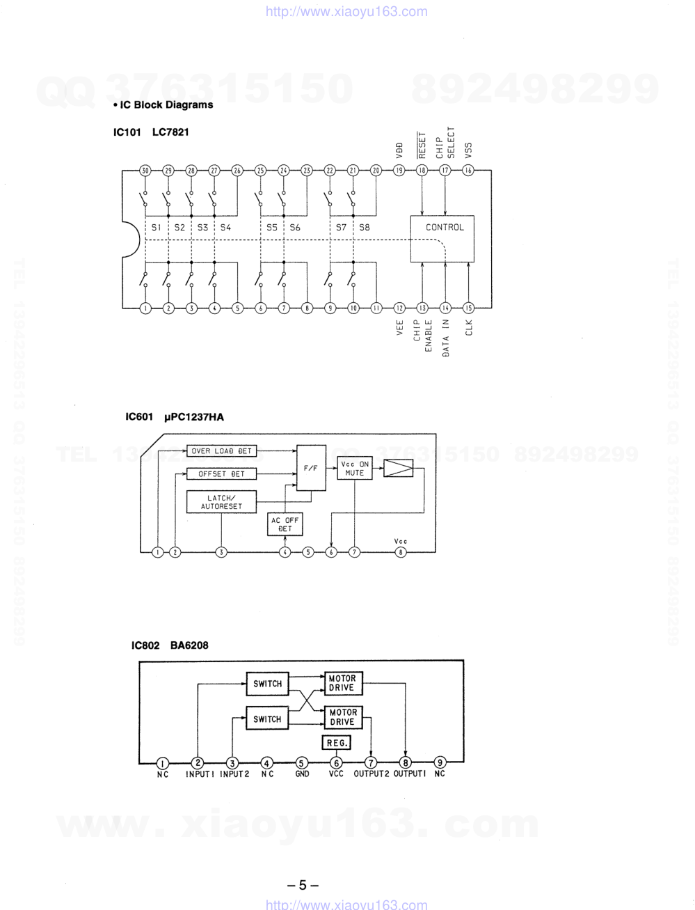 索尼SONY TA-FE500R音响电路原理图-4
