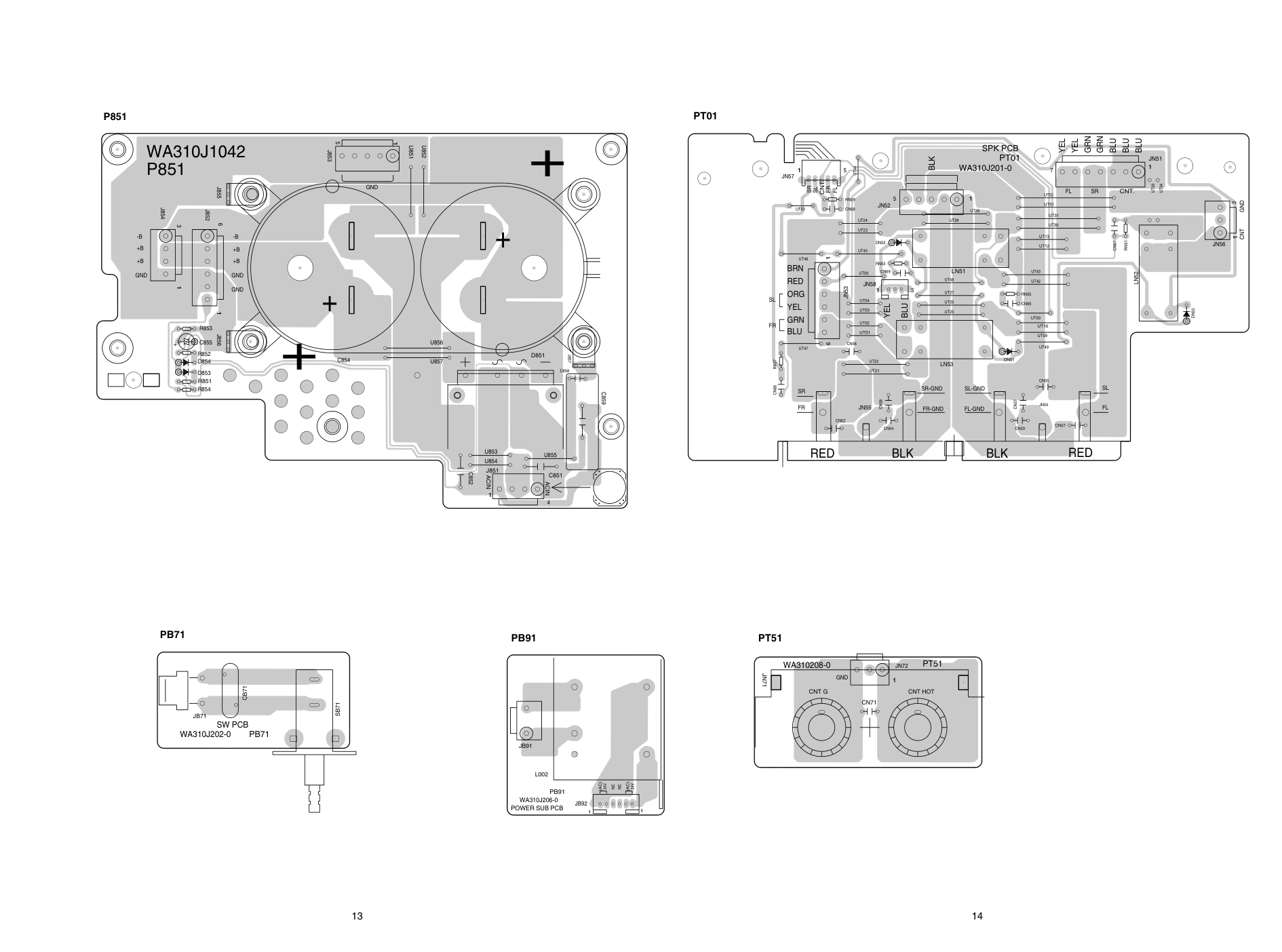 马兰士MARANTZ MM9000U1B音响电路图-8 马兰士MARANTZ MM9000U1B音响电路图-8