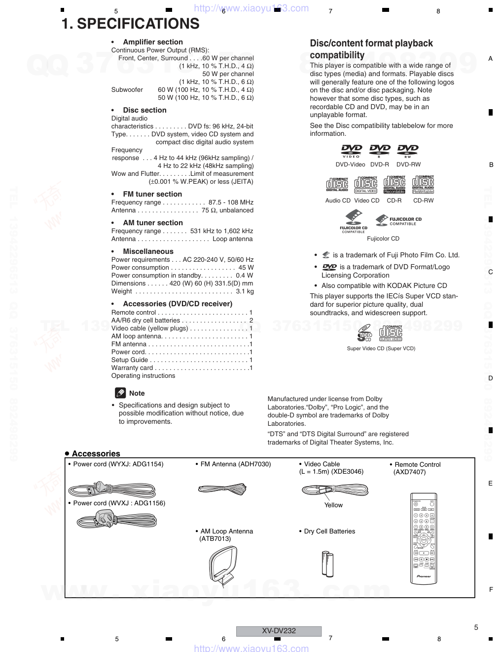 先锋PIONEER DCS-232电路图-4