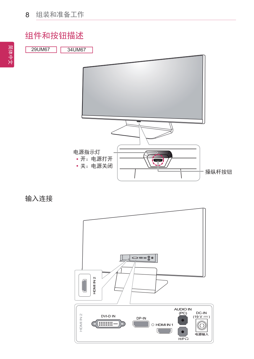 LG 29UB67液晶显示器说明书-7 LG 29UB67液晶显示器说明书-7
