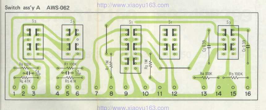 先锋PIONEER M-3音响电路图-5