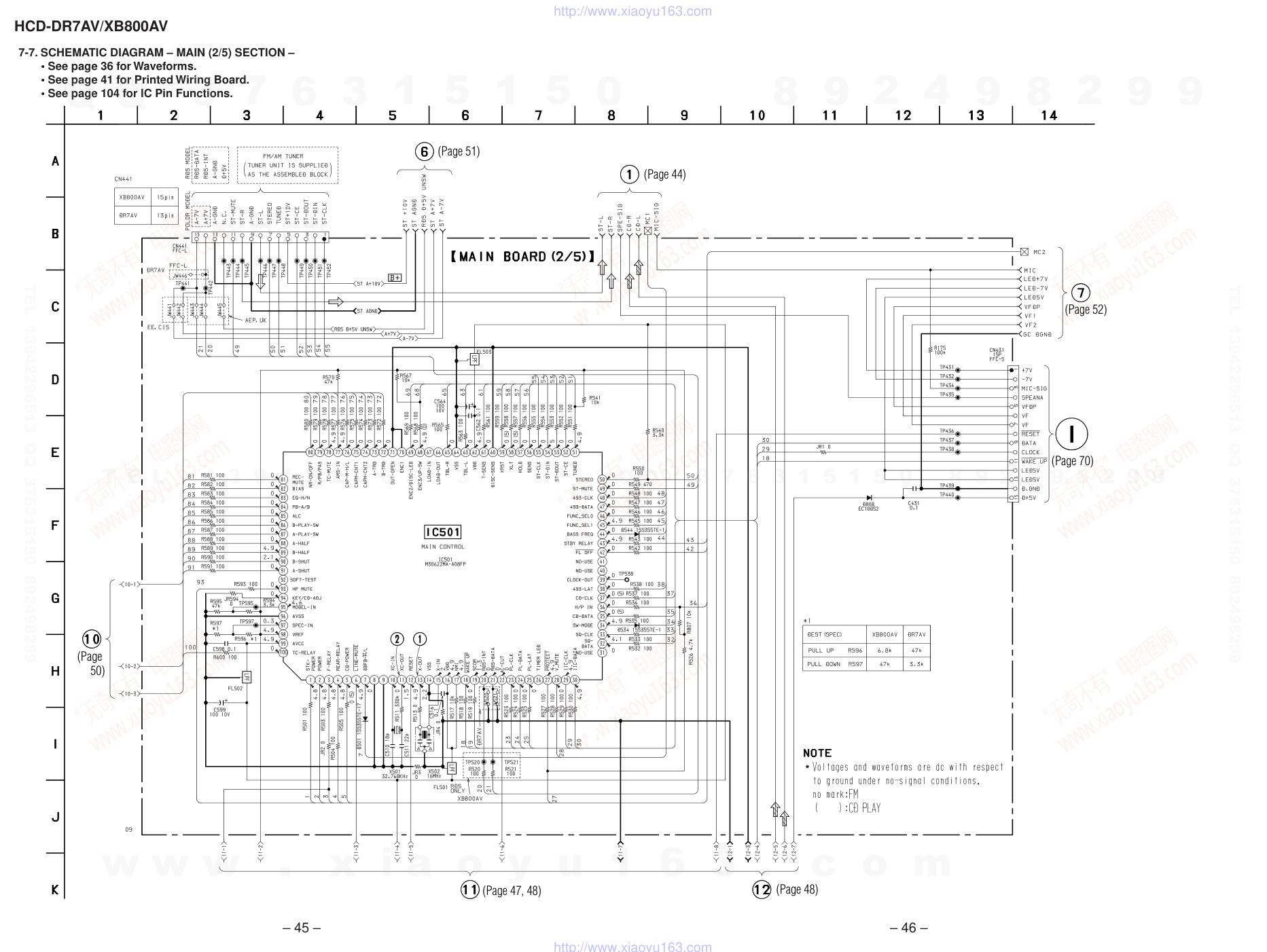索尼SONY HCD-XB800AV音响电路图-3