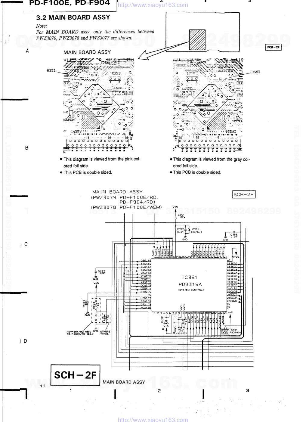 先锋PIONEER PD-F100E音响电路图-7