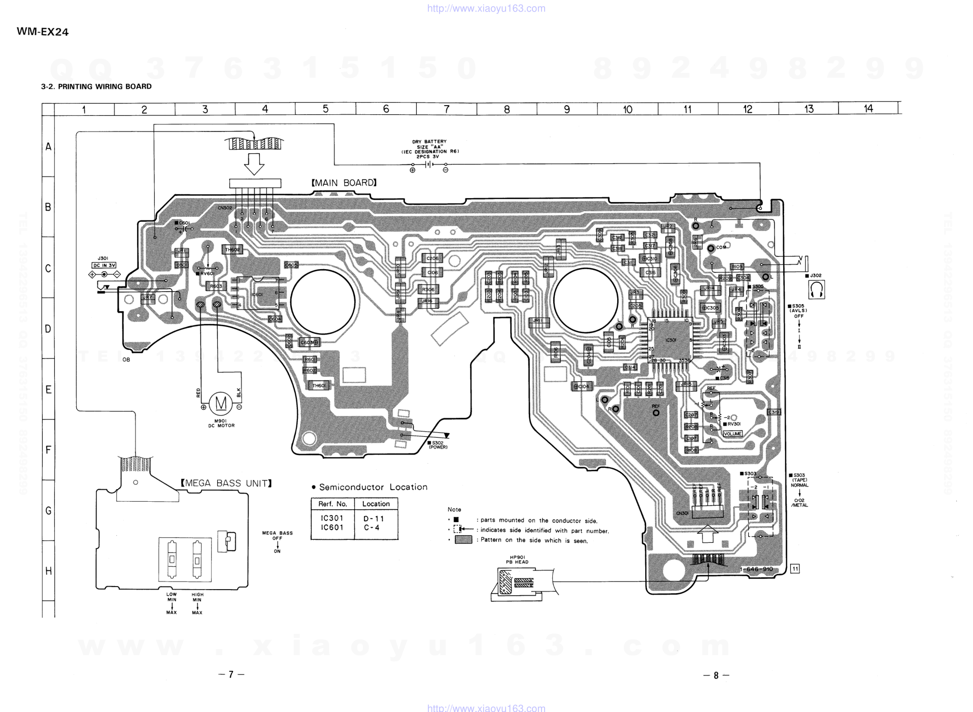 索尼SONY WM-EX24电路图-5