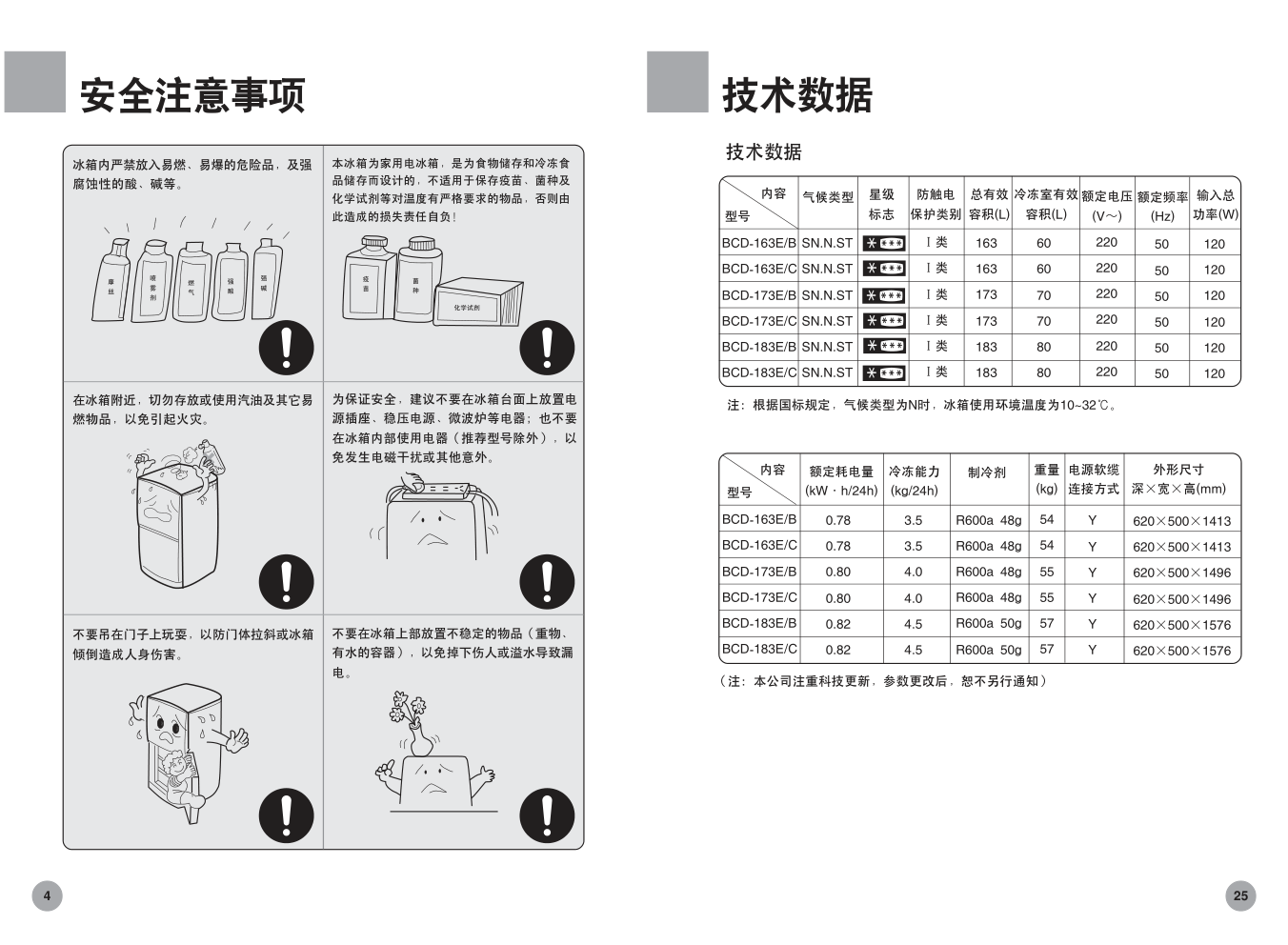 海尔冰箱BCD-179KNA型说明书-5 海尔冰箱BCD-179KNA型说明书-5