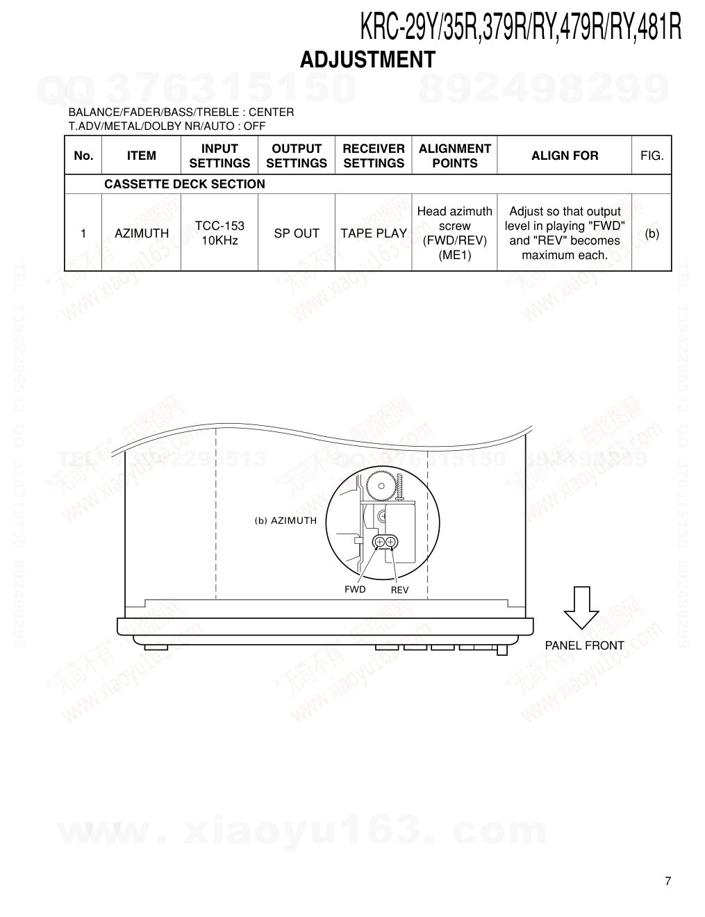 建伍KENWOOD KRC-479RY CD影碟播放机电路图-6 建伍KENWOOD KRC-479RY CD影碟播放机电路图-6