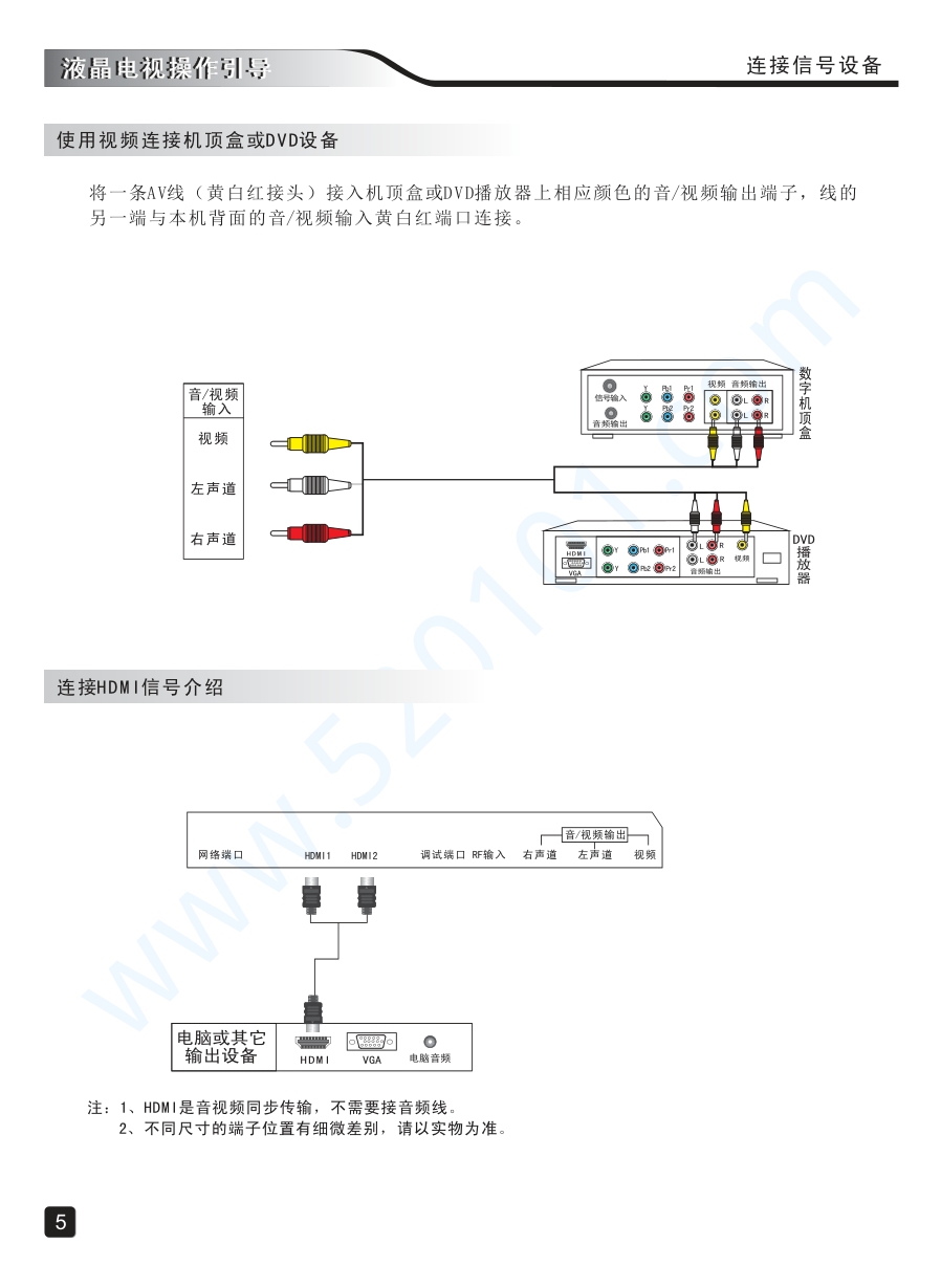 创维49X5E液晶电视说明书-6 创维49X5E液晶电视说明书-6