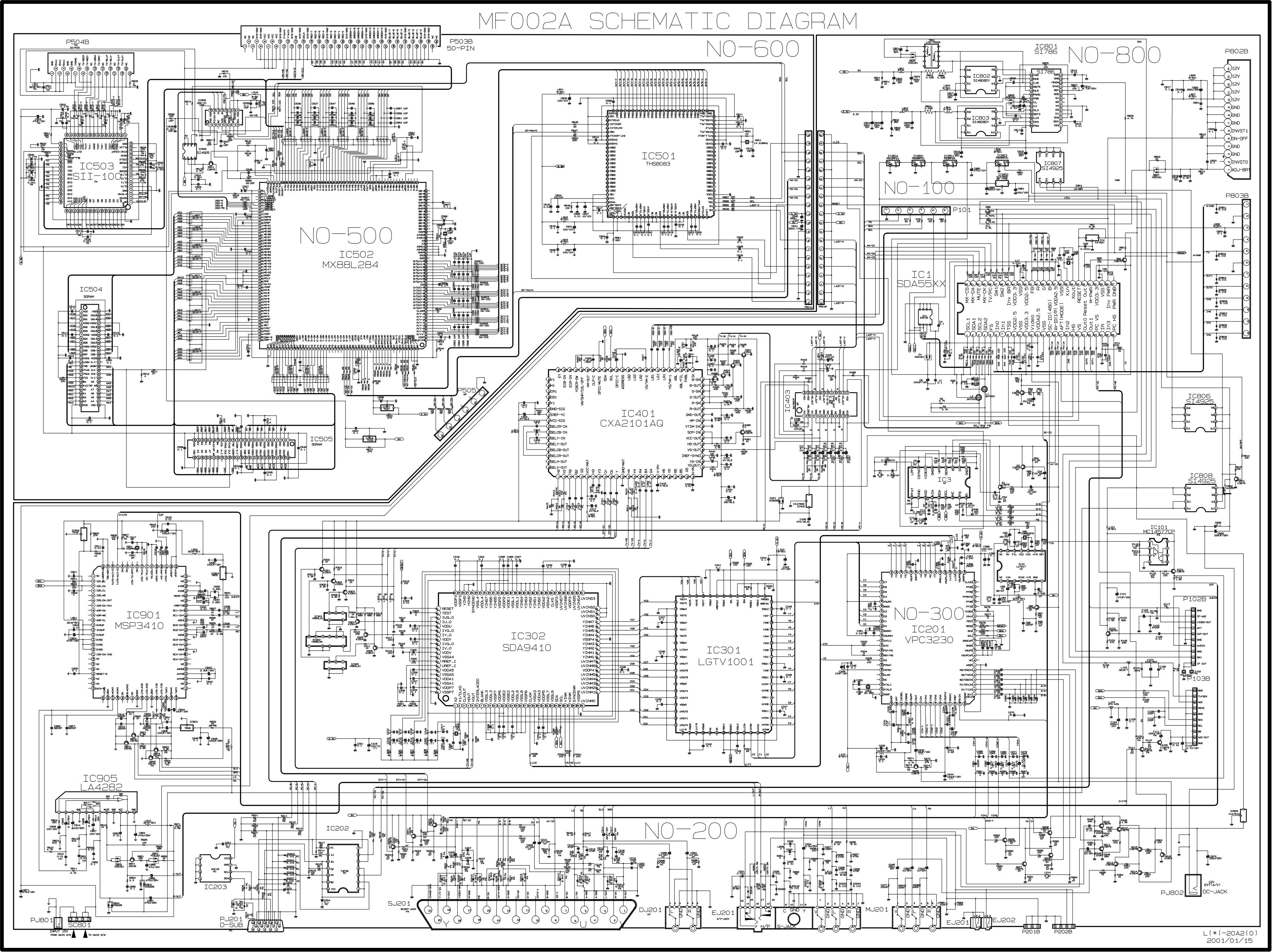 LG RU-20LA40液晶电视原理图-9