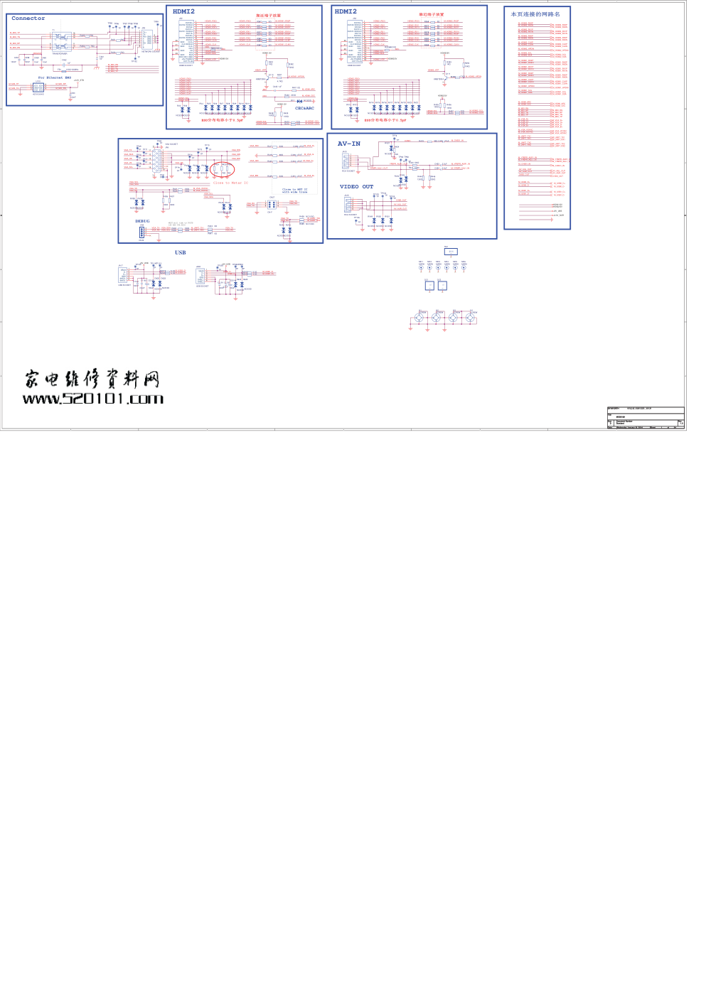 创维42E510E液晶电视（8S51机芯）电路图-0