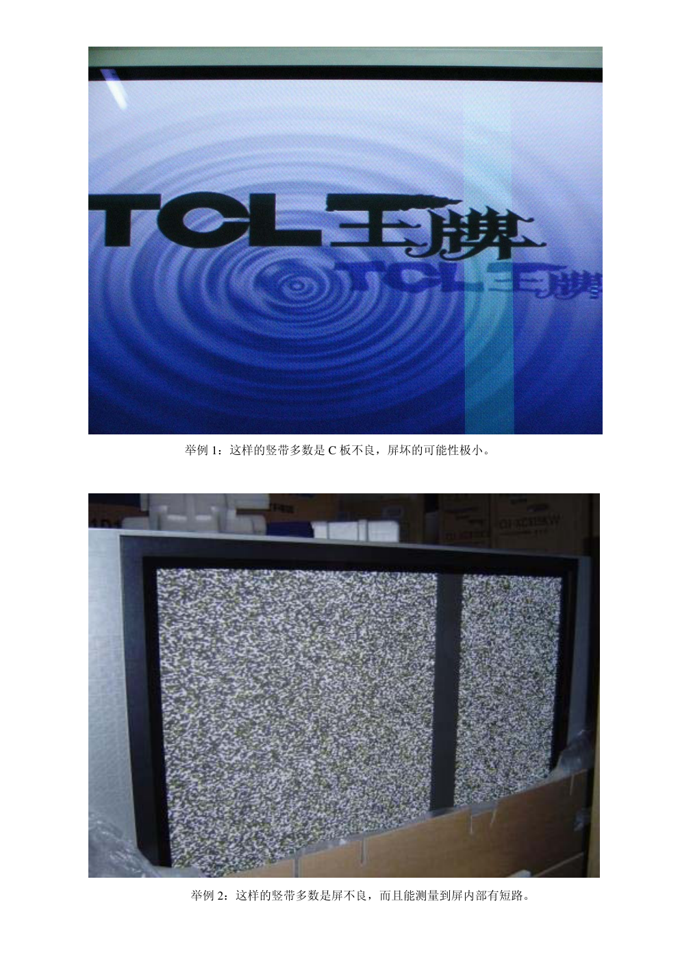 松下判断PDP屏不良的方法（以TH-42PV70C为例）QSM-PPDS-0809-003-2