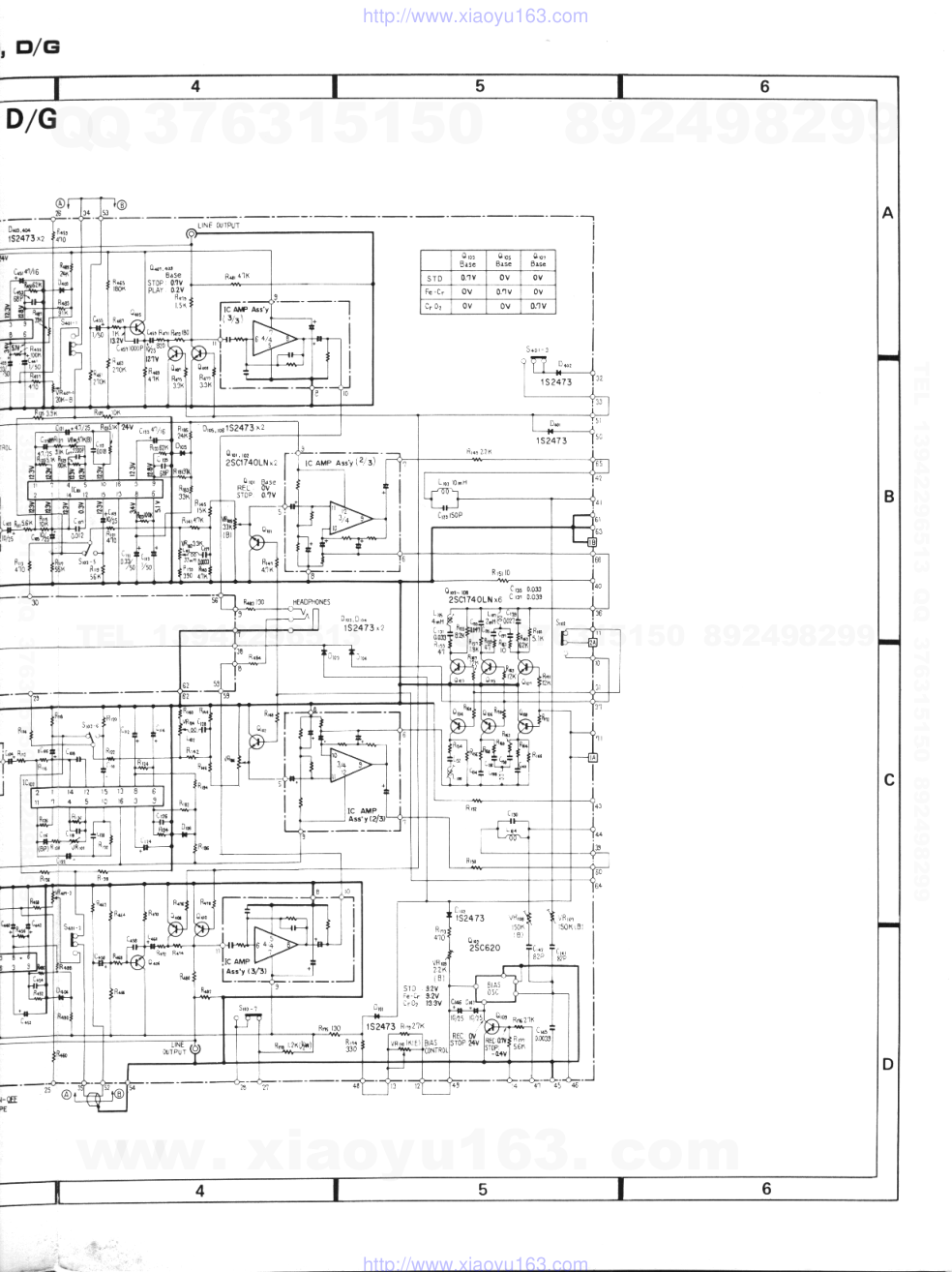 先锋PIONEER CT-F900电路图-4 先锋PIONEER CT-F900电路图-4