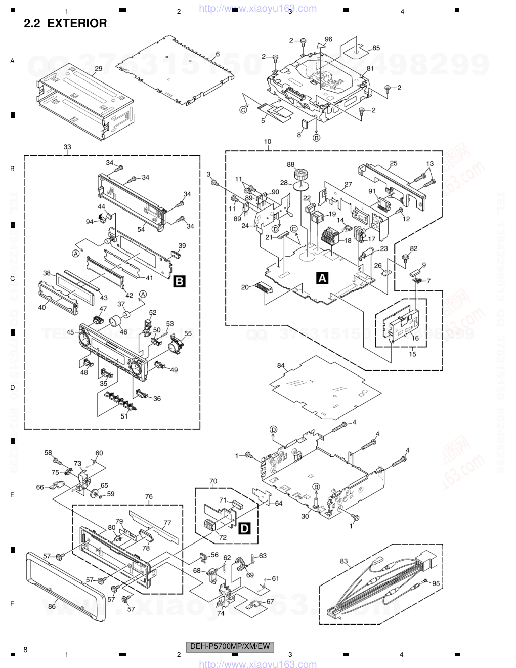 先锋PIONEER DEH-P5700MPXMEW电路图-7
