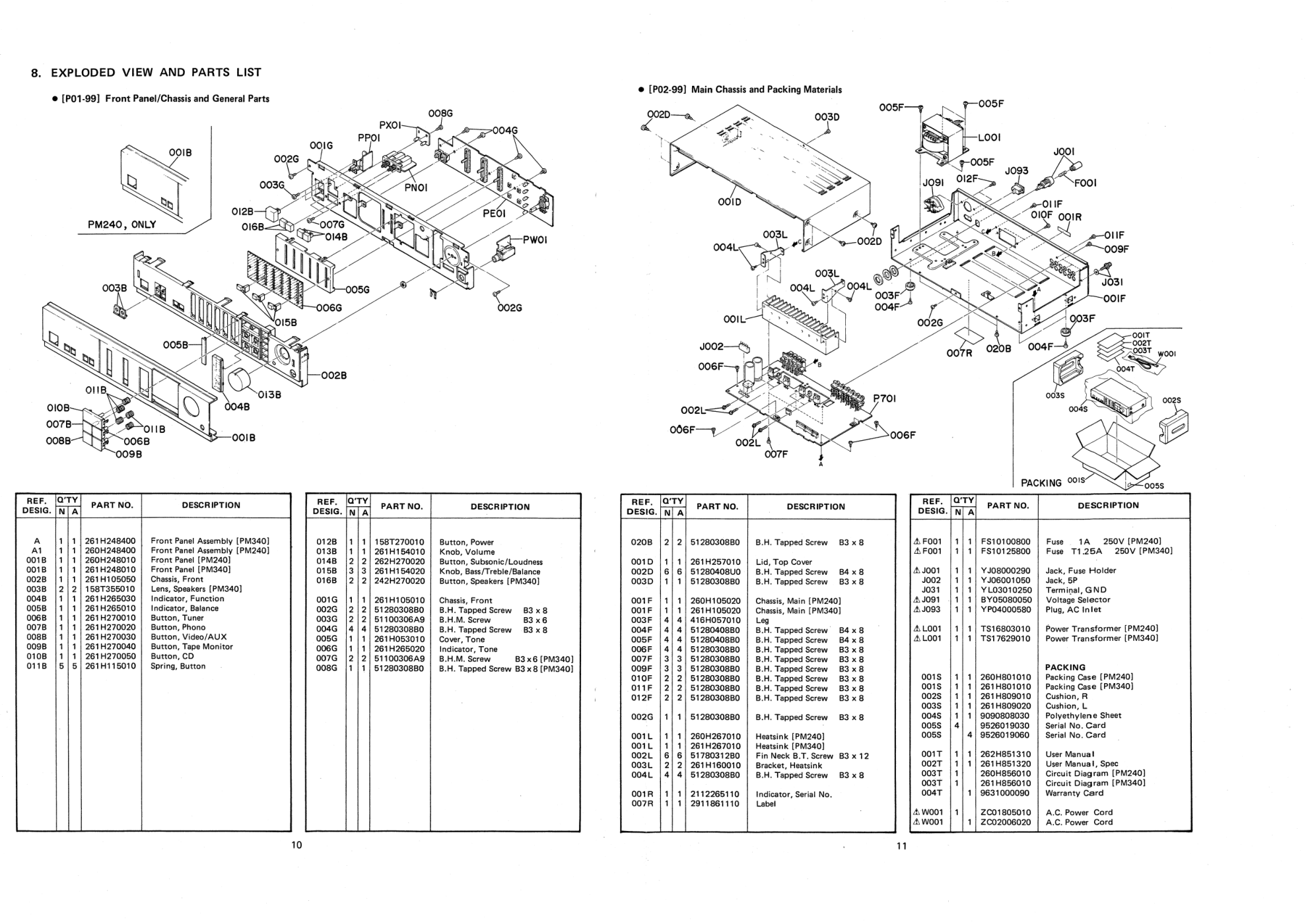 马兰士MARANTZ PM240音响电路图-9 马兰士MARANTZ PM240音响电路图-9
