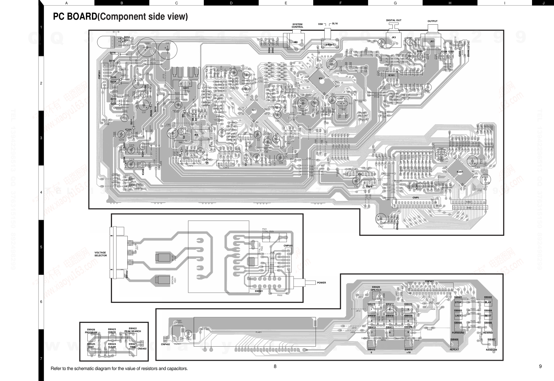建伍KENWOOD DPF-2010E CD播放机电路图-7