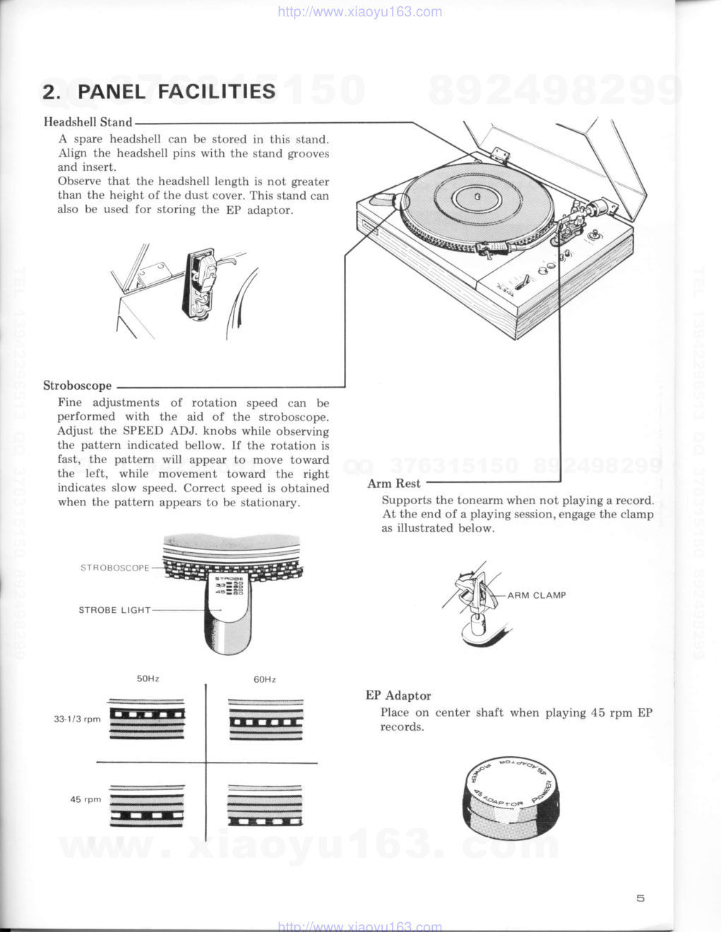 先锋PIONEER PL-510A音响电路图-4 先锋PIONEER PL-510A音响电路图-4