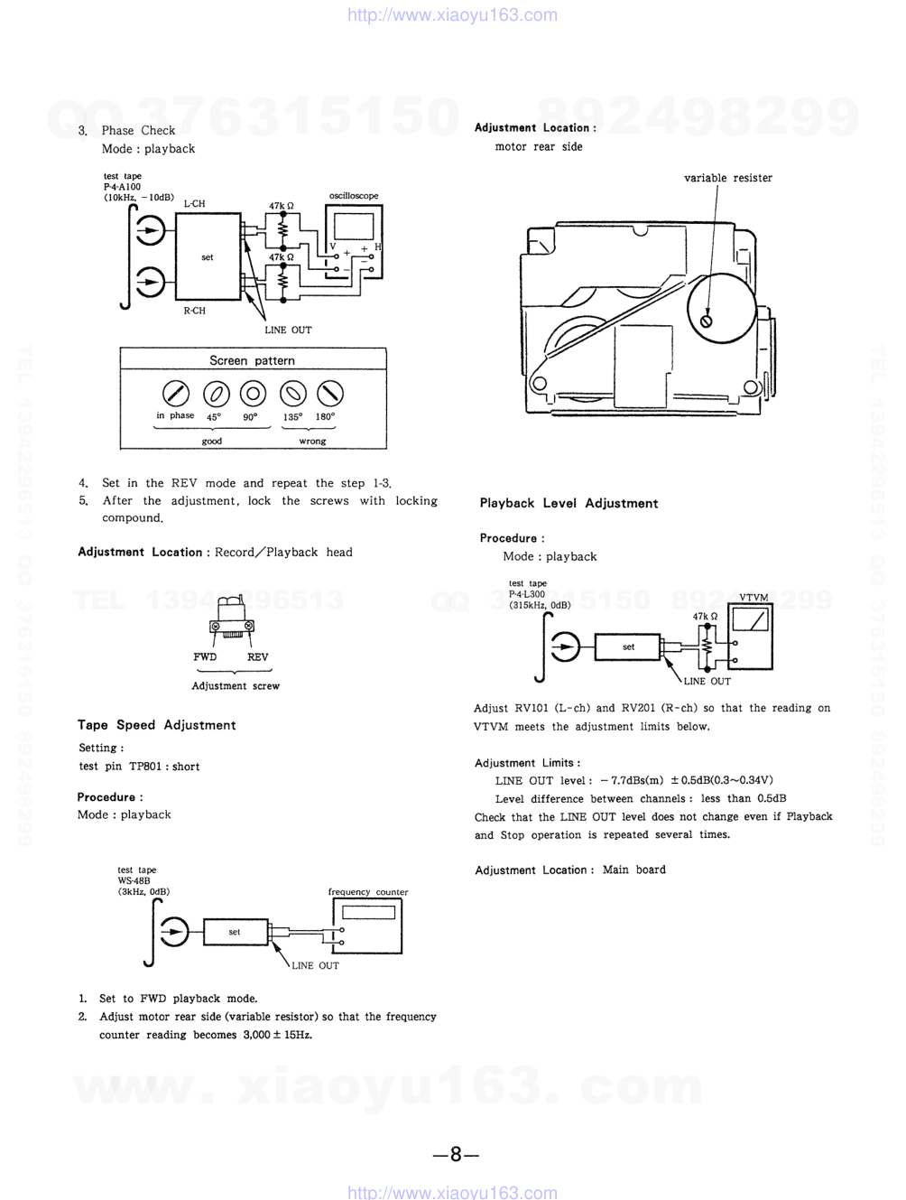 索尼SONY TC-RX77ES电路图-6 索尼SONY TC-RX77ES电路图-6