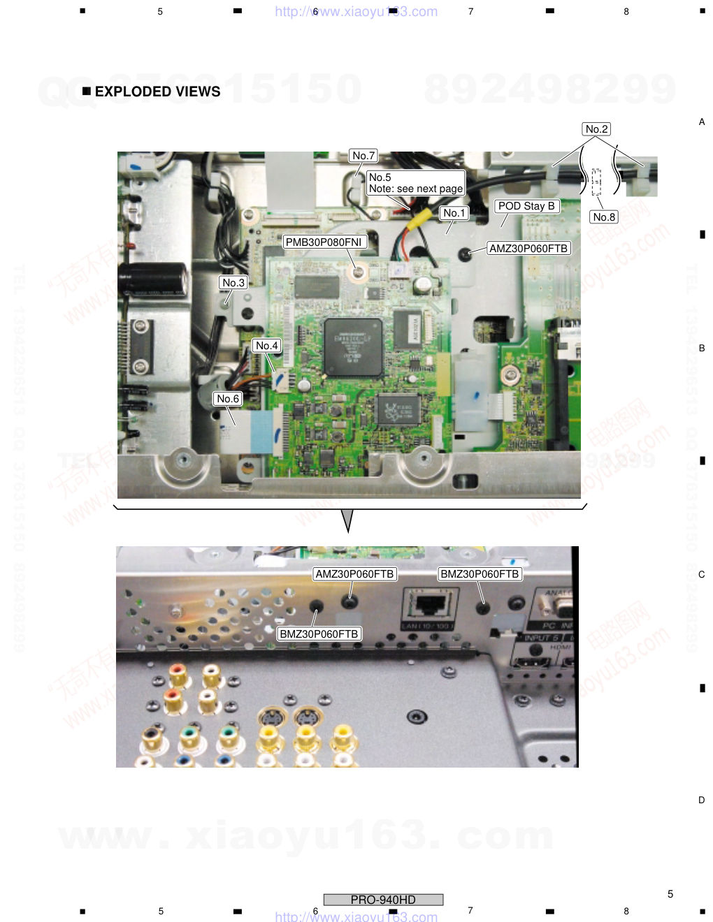 先锋PIONEER PRO-940HD音响电路图-4 先锋PIONEER PRO-940HD音响电路图-4