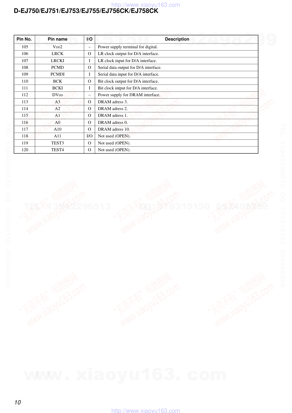 索尼SONY D-EJ750音响电路图-9