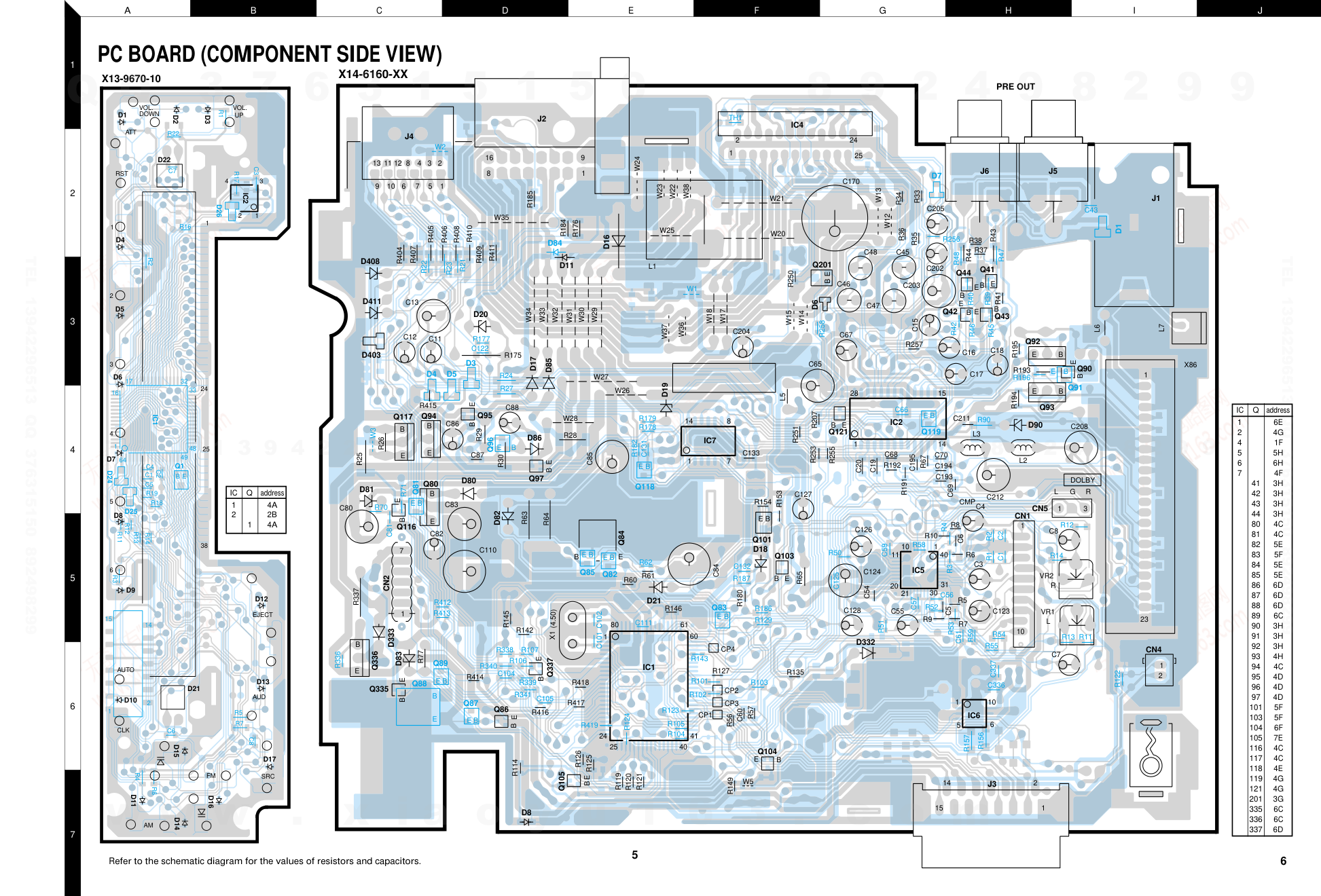 建伍KENWOOD KRC-408磁带录放机电路图-4 建伍KENWOOD KRC-408磁带录放机电路图-4