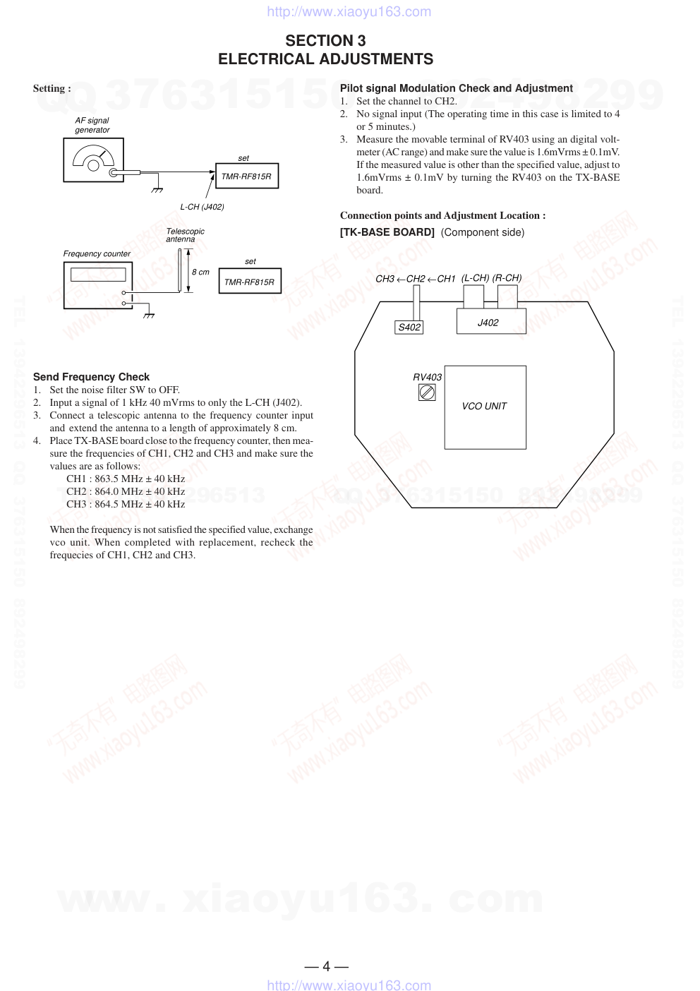 索尼SONY TMR-RF815R电路图-3