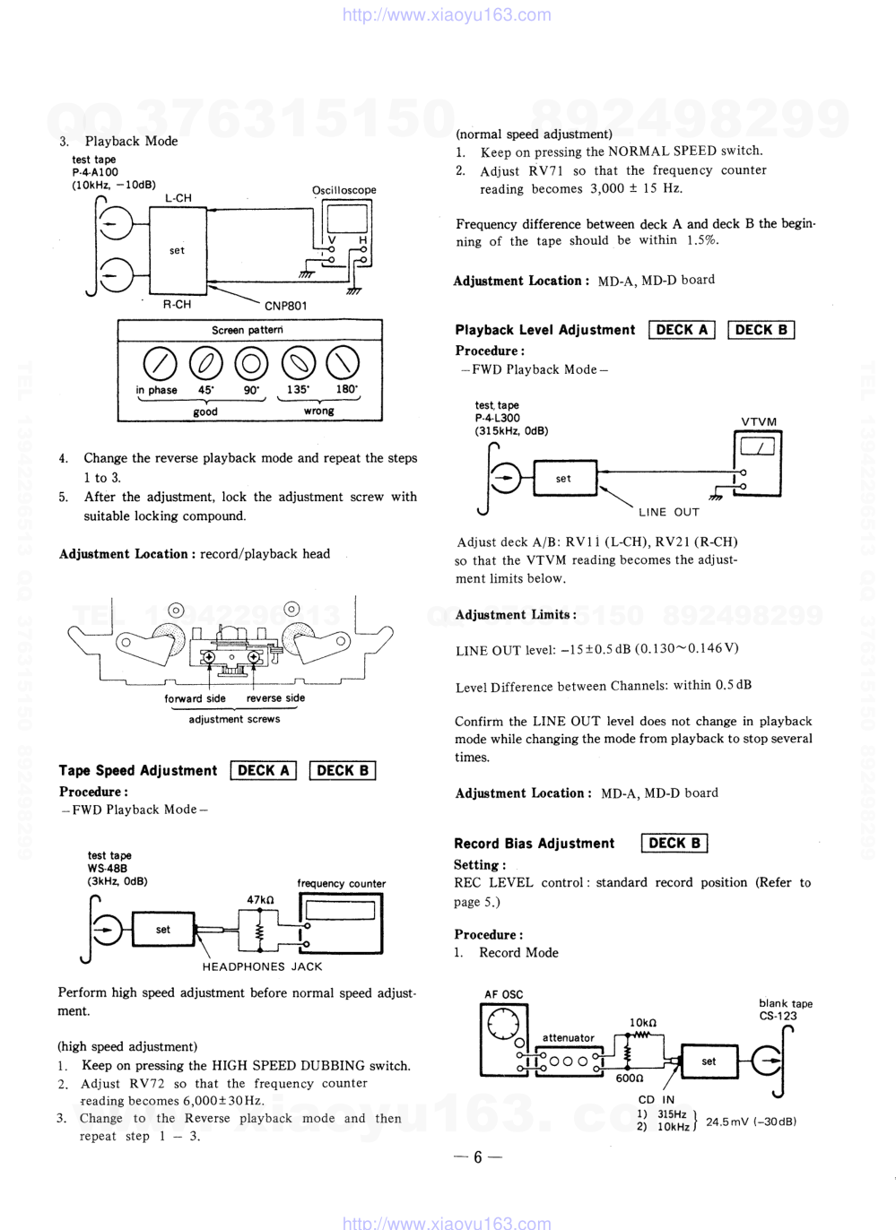索尼SONY TC-D905电路图-5 索尼SONY TC-D905电路图-5